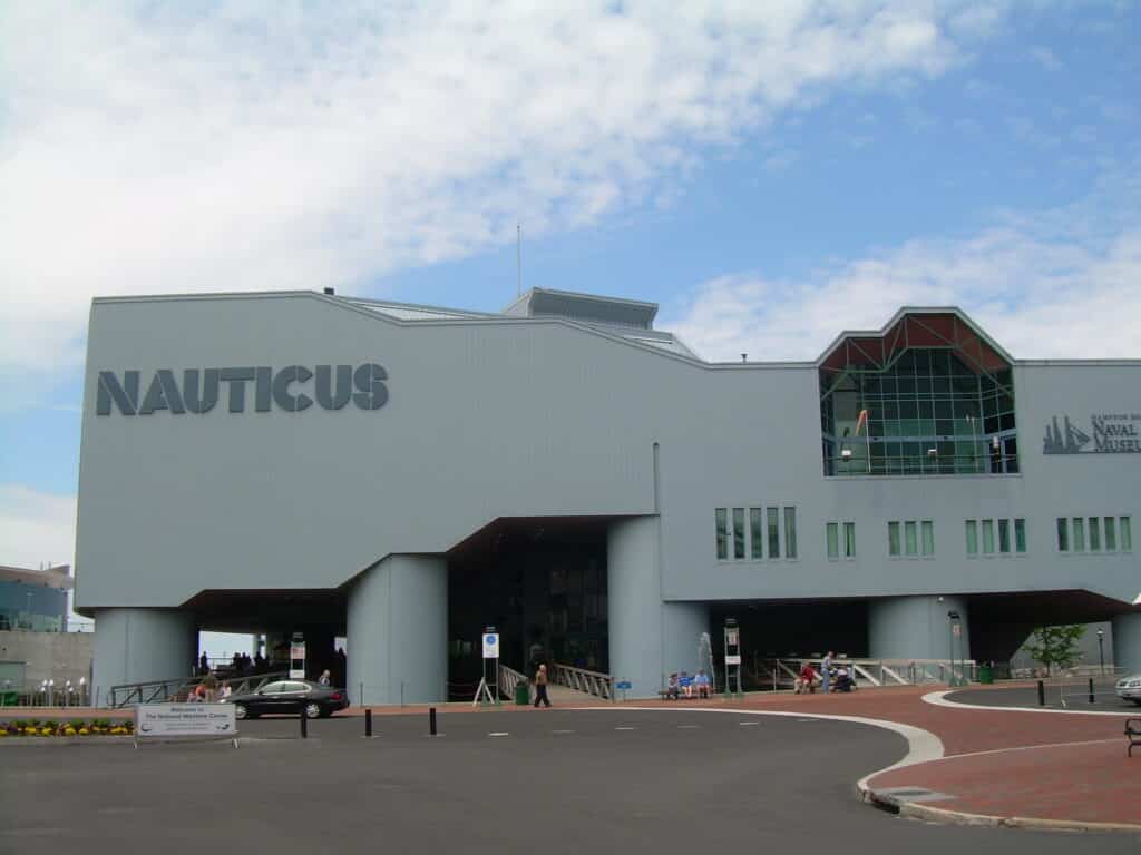 Nauticus National Maritime Center in downtown Norfolk, Virginia